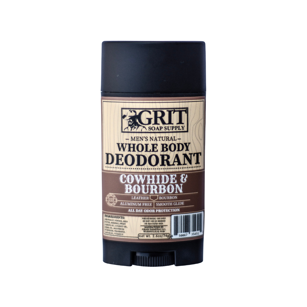 Cowhide & Bourbon Whole Body Deodorant
