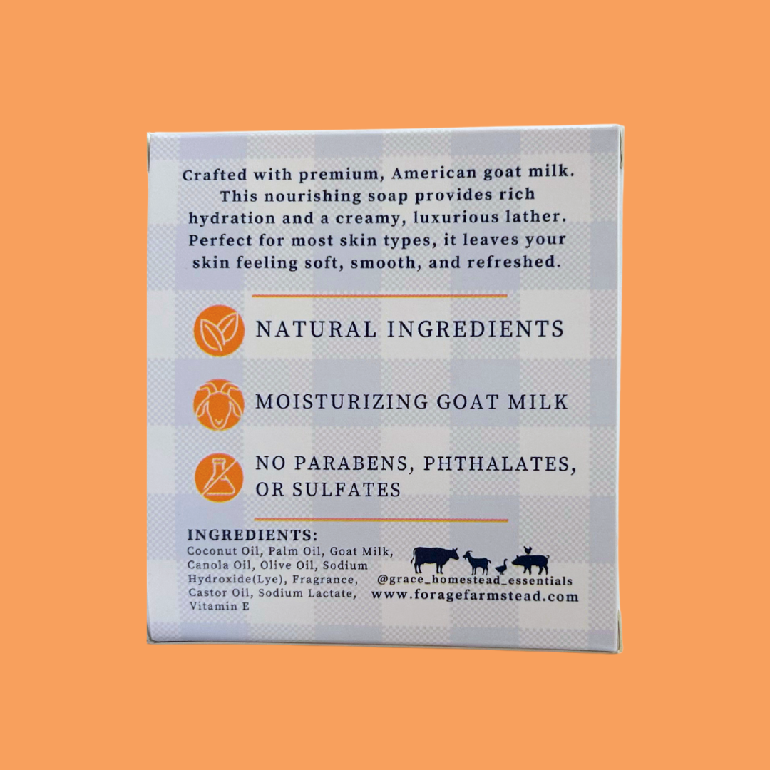 Mimosa Cowgirl Goat Milk Bar Soap
