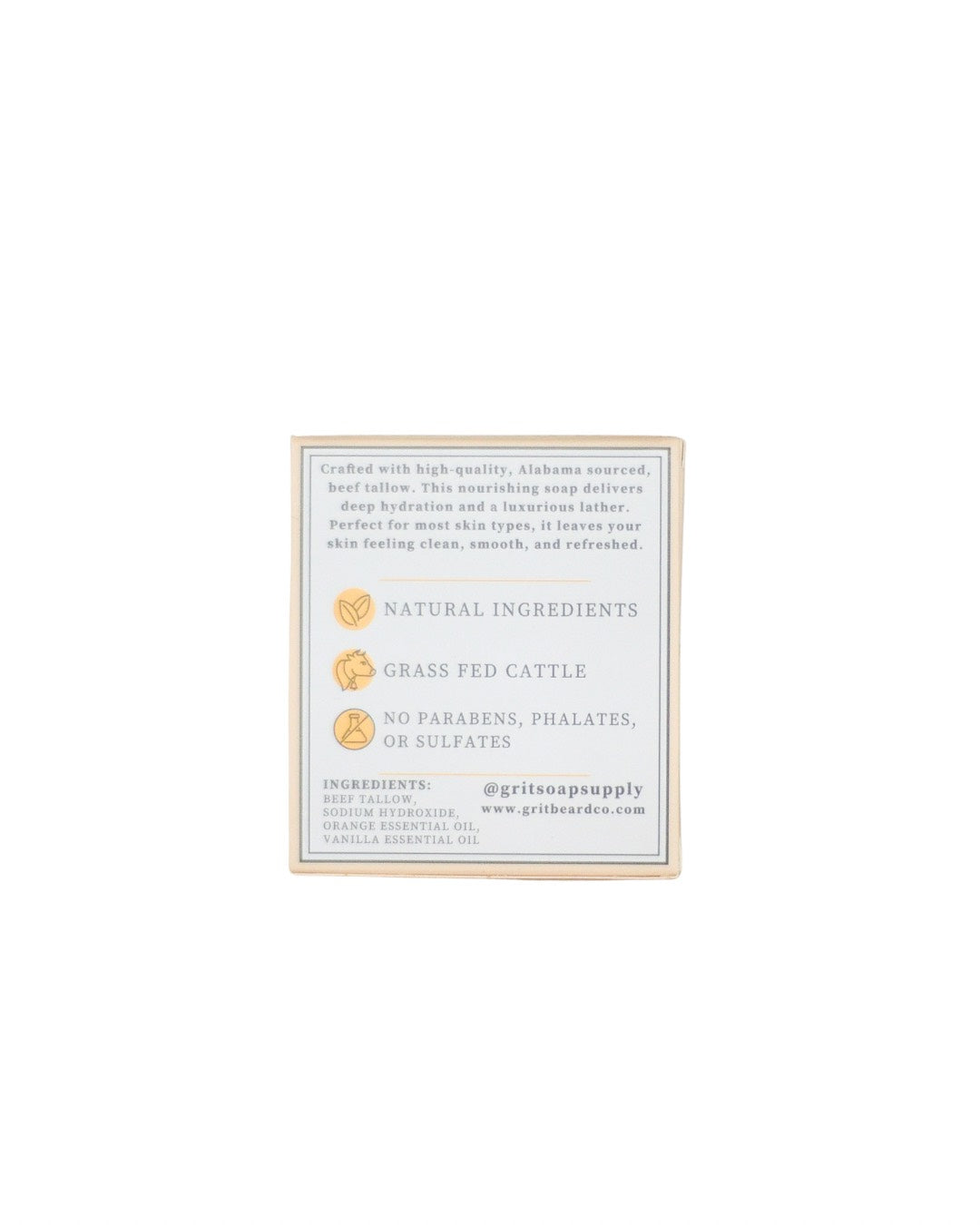 Golden Hour Tallow Bar Soap