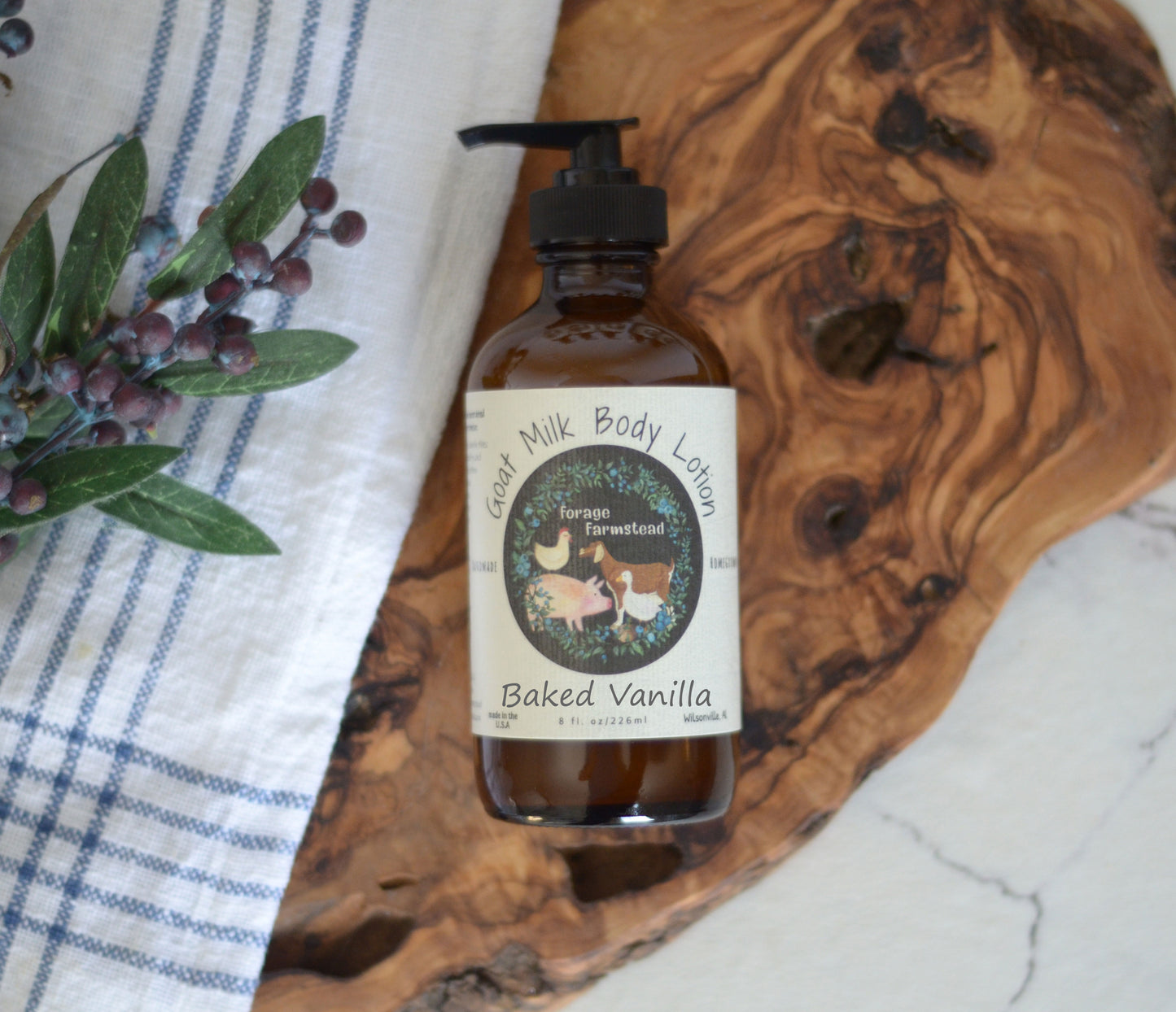 Baked Vanilla Goat Milk Body Lotion