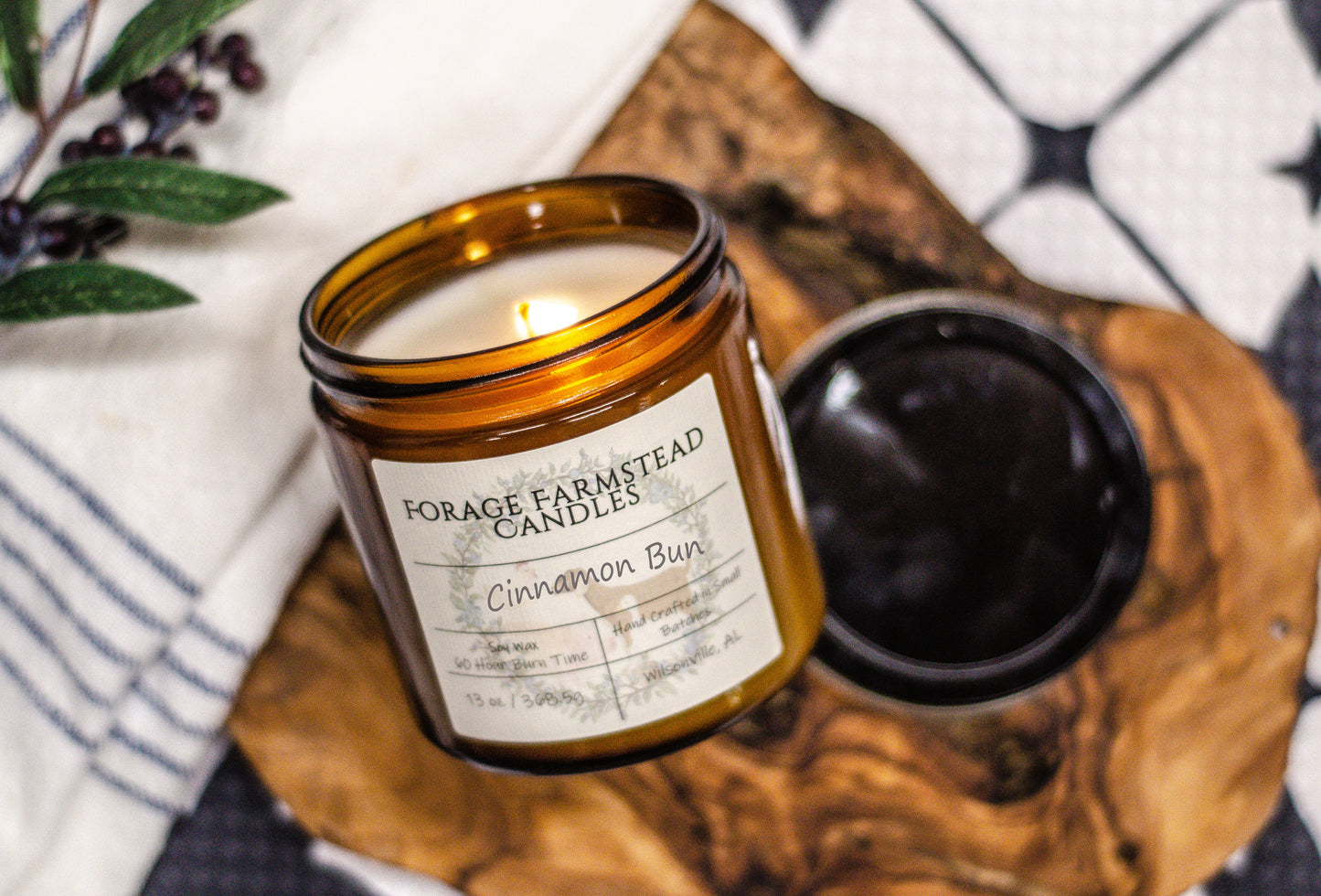 Cinnamon Bun Soy Candle