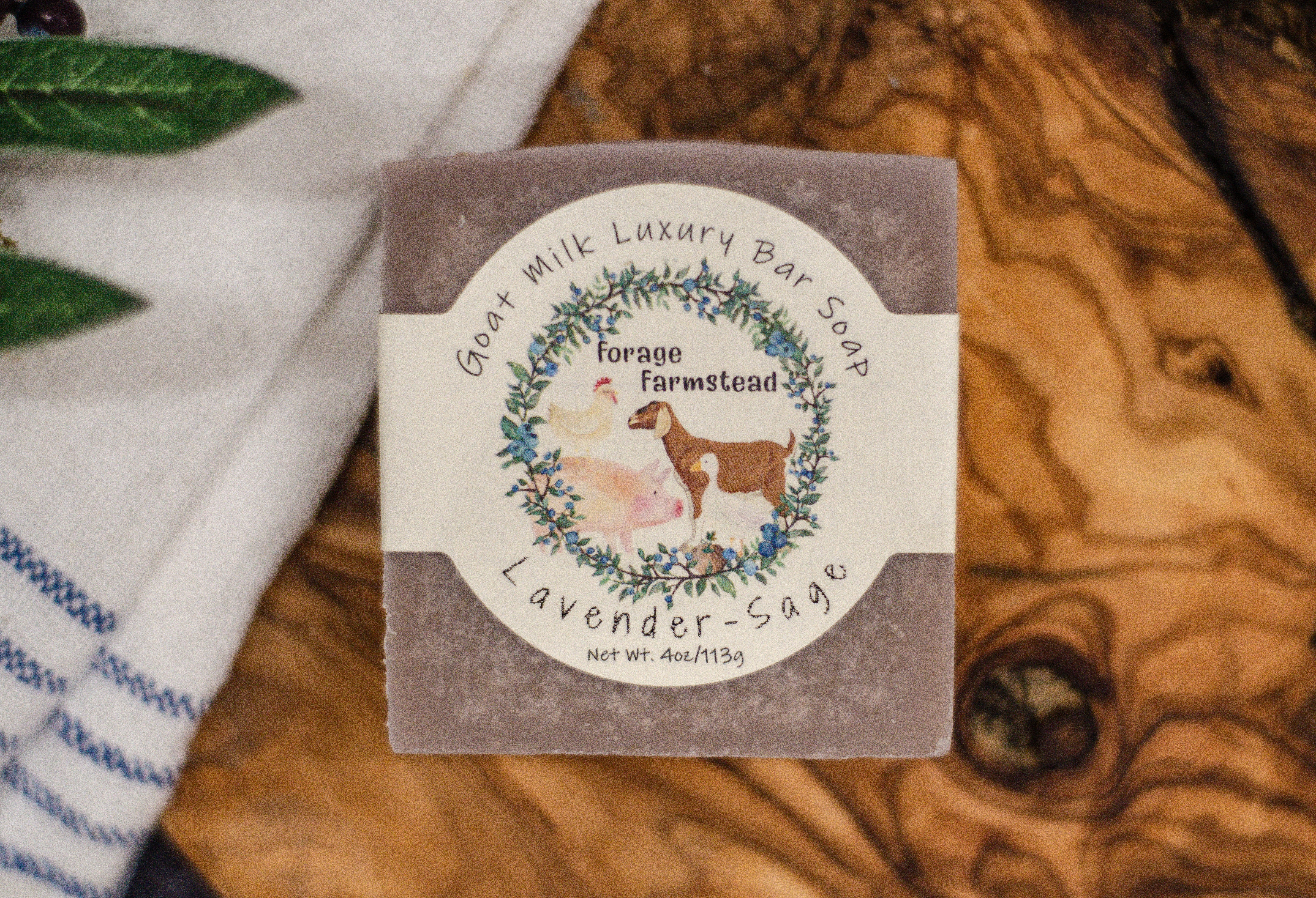 Lavender Goat's Milk Soap - Moxie Farms