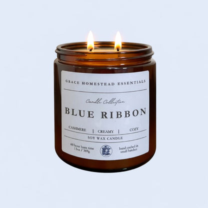 Blue Ribbon Soy Candle