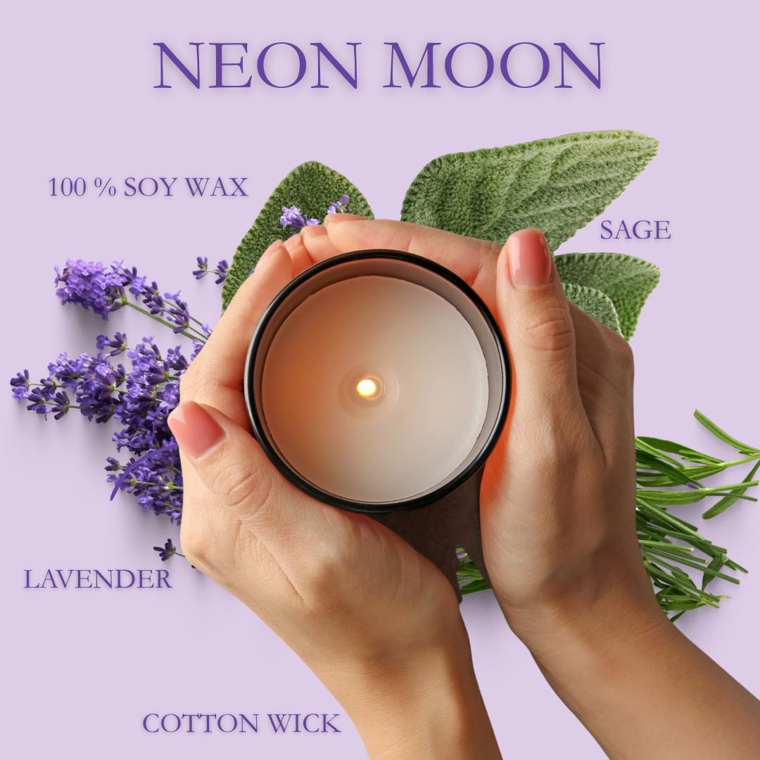 Neon Moon Soy Candle