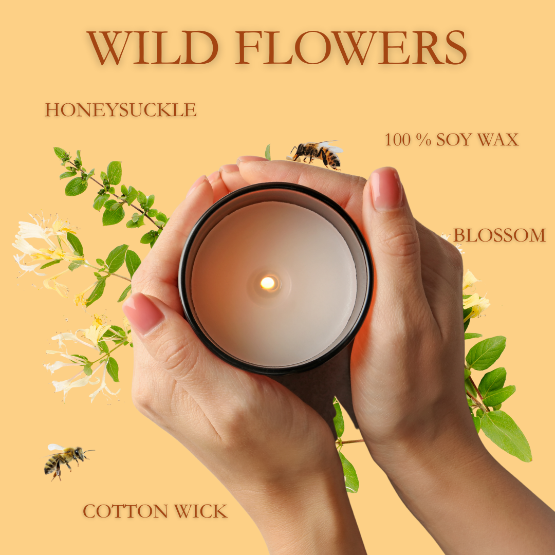 Wildflowers Soy Candle