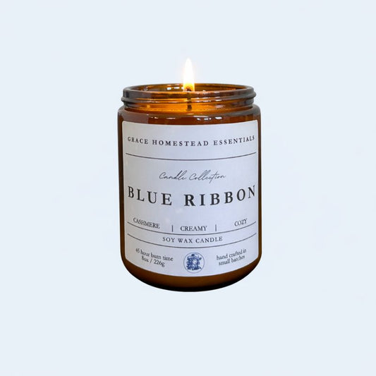 Blue Ribbon Soy Candle