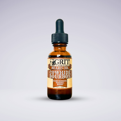 Cowhide & Bourbon Beard Oil