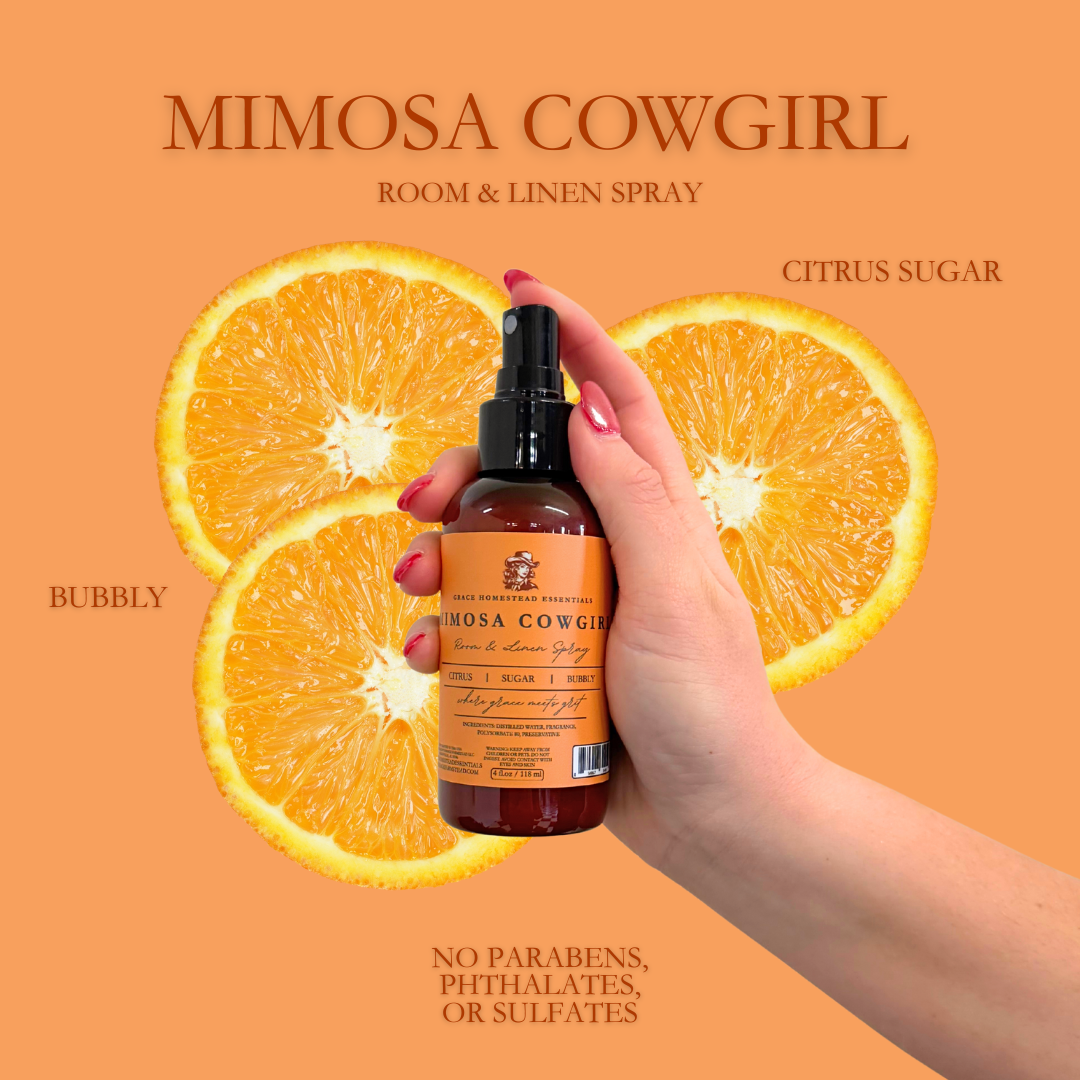 Mimosa Cowgirl Room & Linen Spray