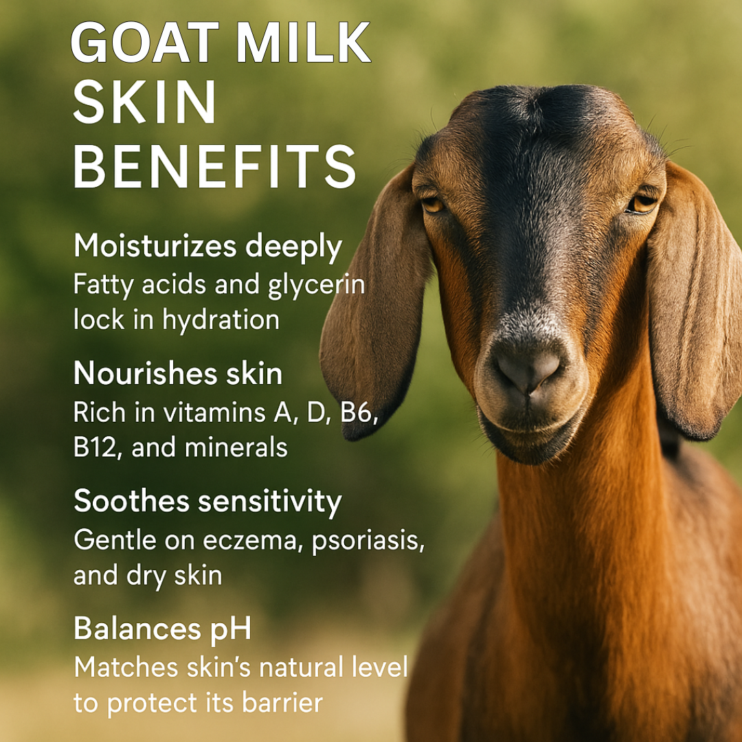 Cowhide & Bourbon Goat Milk Body Wash - 16 oz