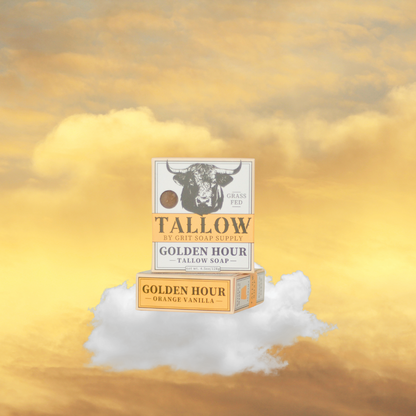 Golden Hour Tallow Bar Soap