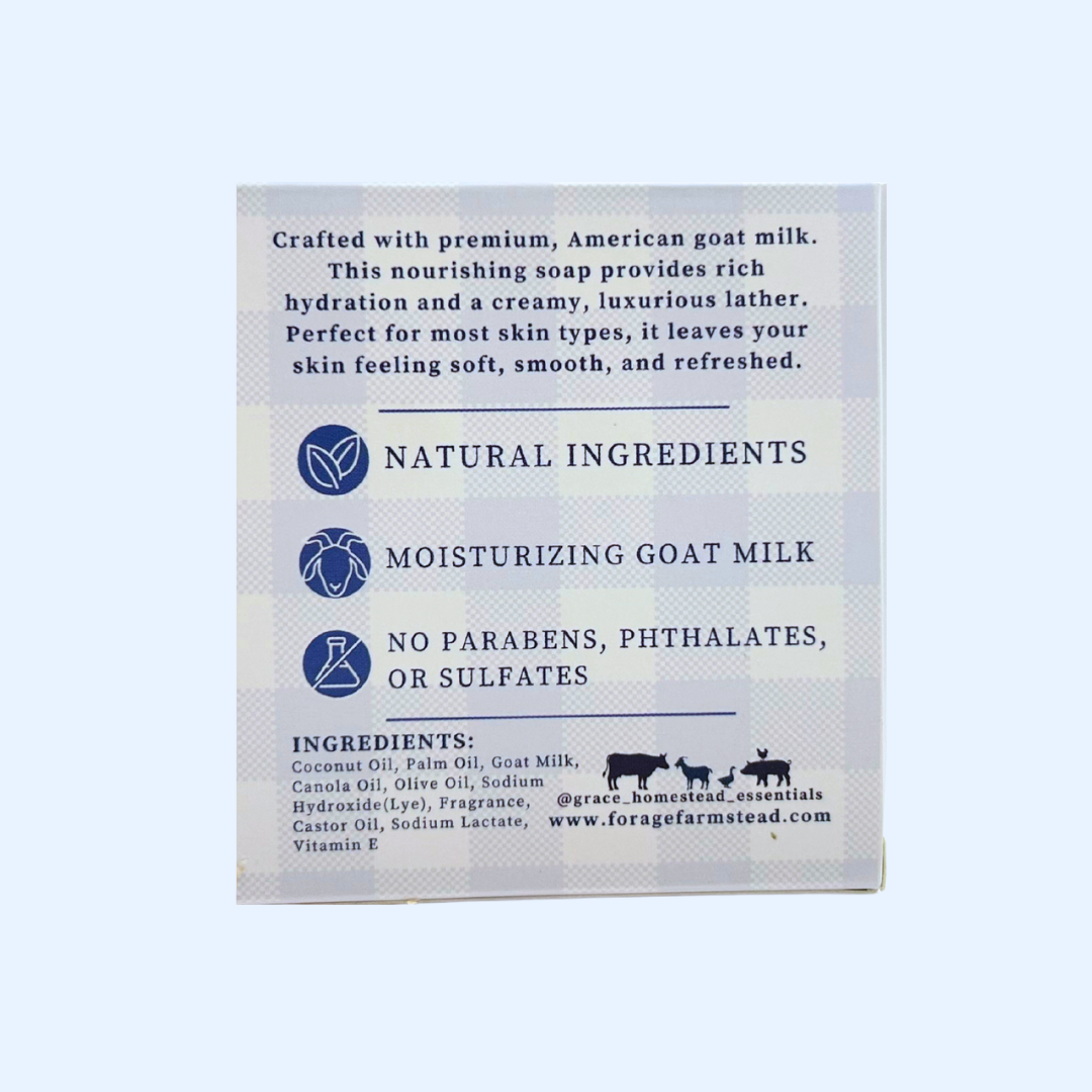 Blue Ribbon Goat Milk Bar Soap