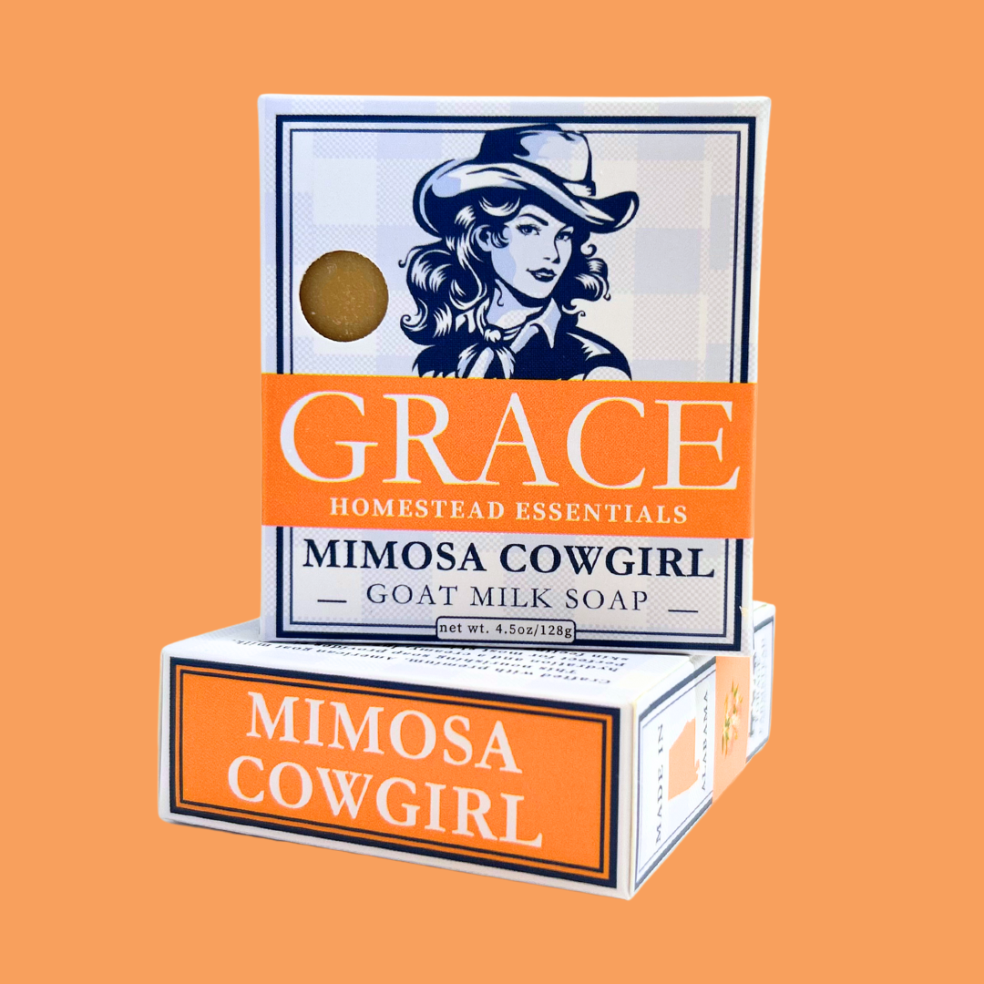 Mimosa Cowgirl Goat Milk Bar Soap