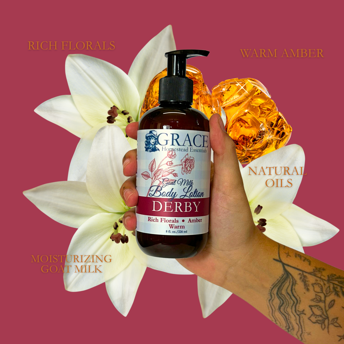 Derby Goat Milk Body Lotion