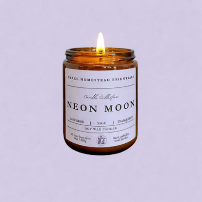 Neon Moon Soy Candle