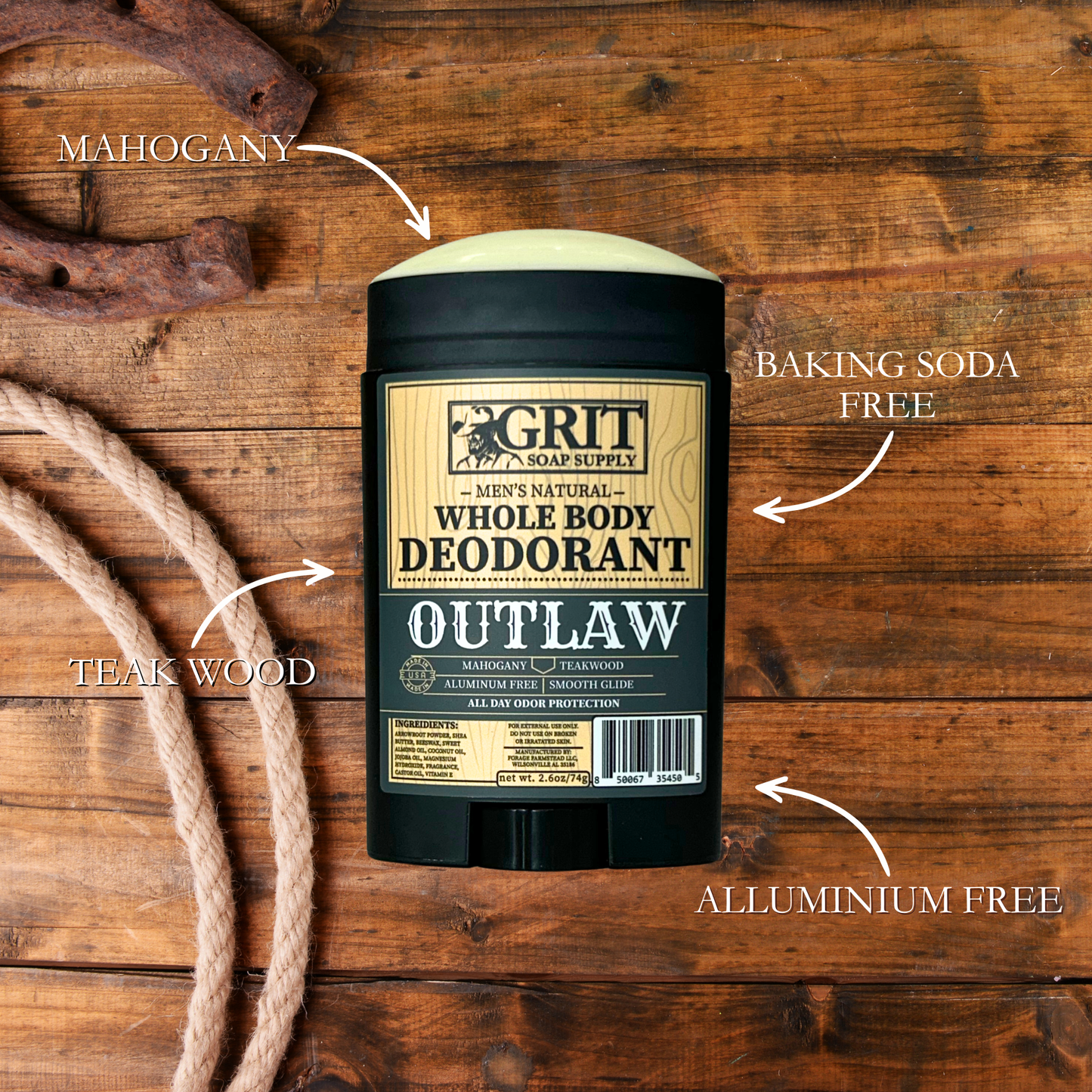Outlaw Whole Body Deodorant