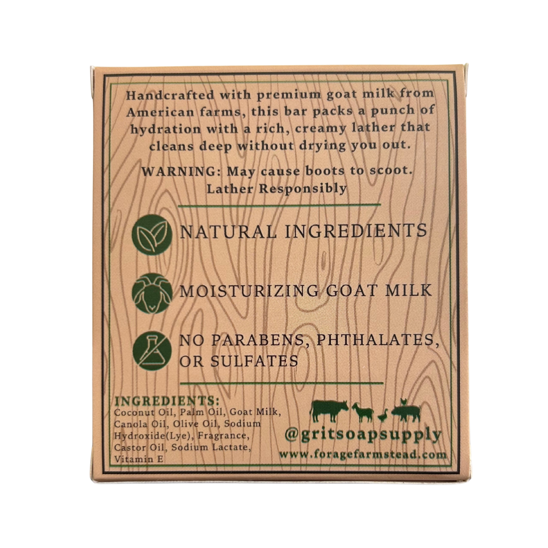 Trail Boss Goat Milk Bar Soap