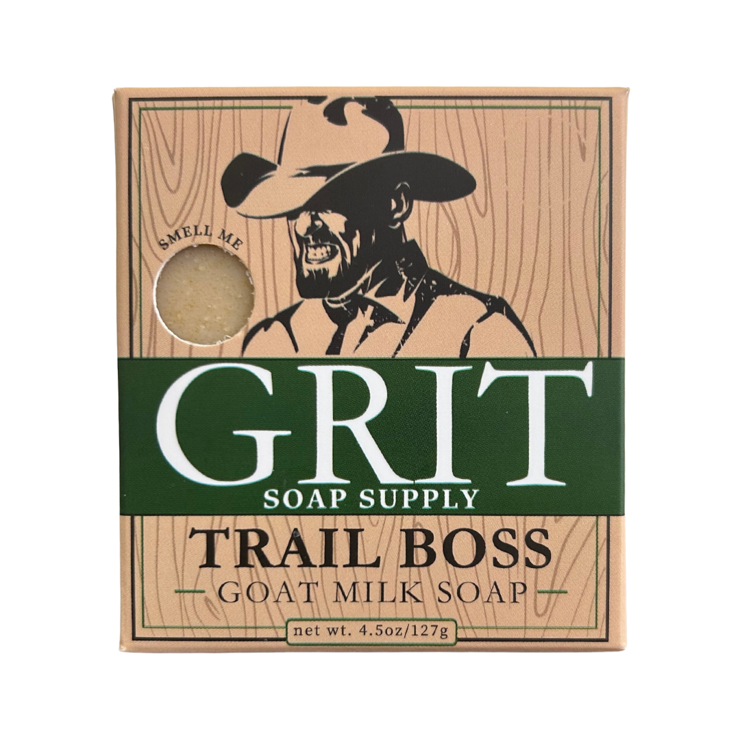 Trail Boss Goat Milk Bar Soap