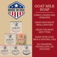 Cowhide & Bourbon Goat Milk Bar Soap