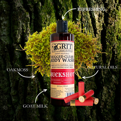 Buckshot Goat Milk Body Wash - 12 oz