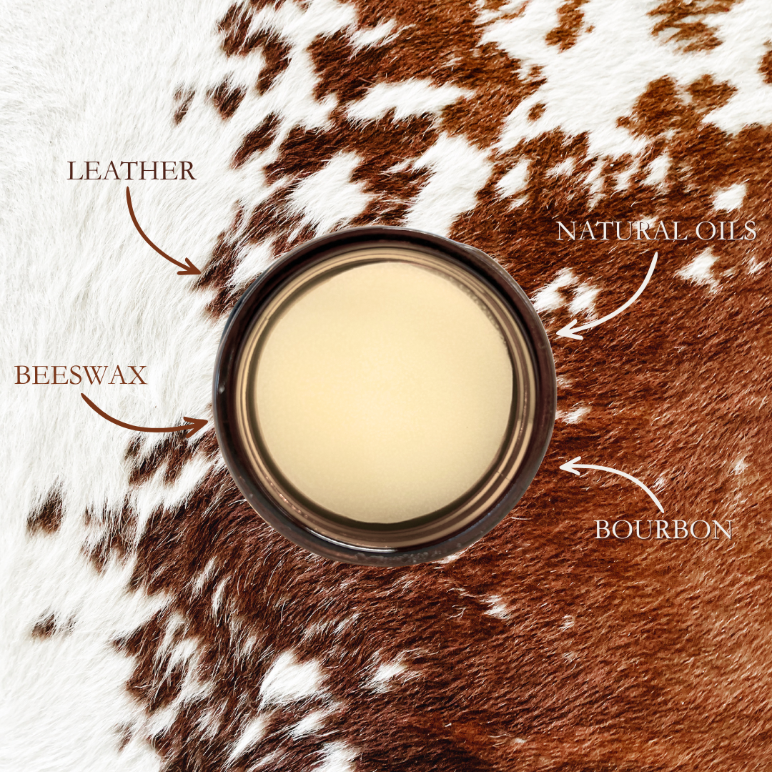Cowhide & Bourbon Beard Balm