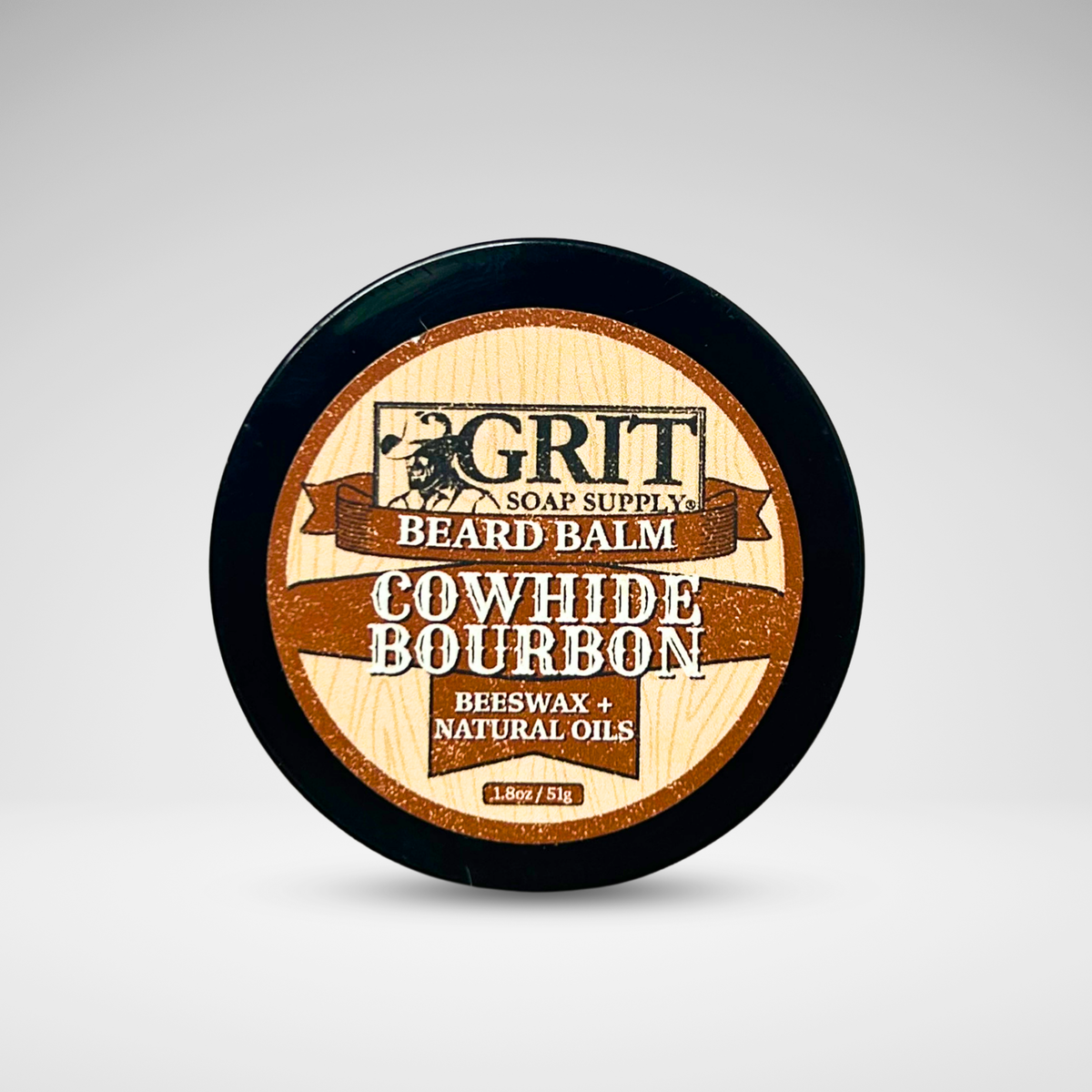 Cowhide & Bourbon Beard Balm