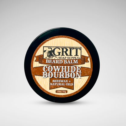 Cowhide & Bourbon Beard Balm