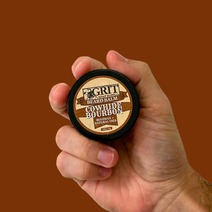 Cowhide & Bourbon Beard Balm