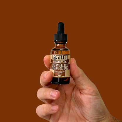 Cowhide & Bourbon Beard Oil