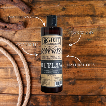Outlaw Goat Milk Body Wash - 12 oz