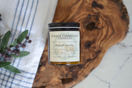 Baked Vanilla Soy Candle